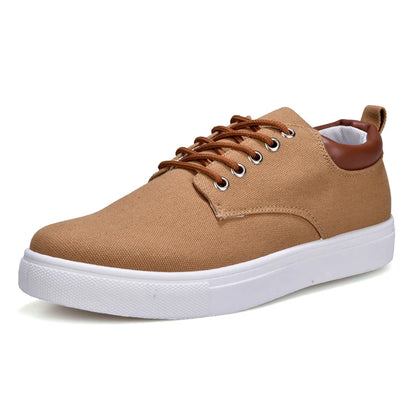 Brand Breathable Male Canvas Sneakers for Men Big Size 46 47 48