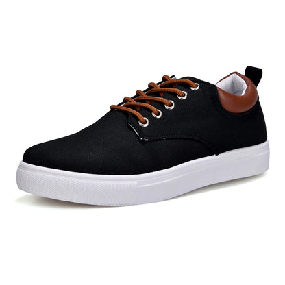 Brand Breathable Male Canvas Sneakers for Men Big Size 46 47 48