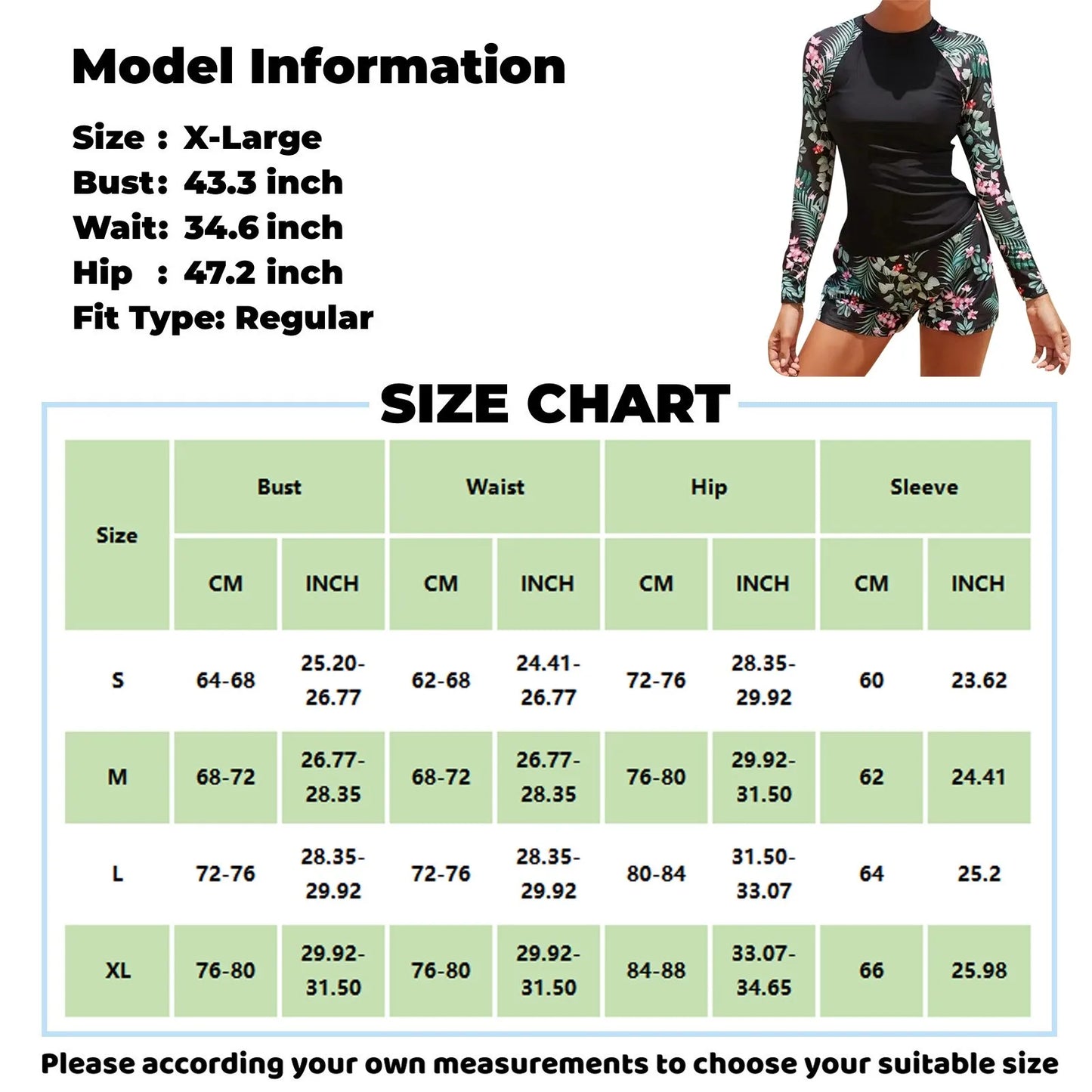 2024 Long Sleeve Surfing Swimsuit Print Swimwear Women Two Pieces Diving Clothes Beachwear Bathing Swimming Swim Suit