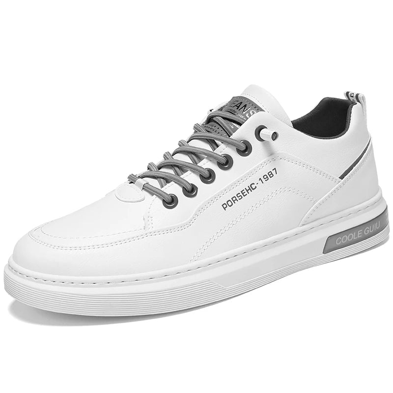 Original Men Casual Shoes Breathable White Sneakers Fashion Driving Walking Tennis Shoes for Male Skate Flats