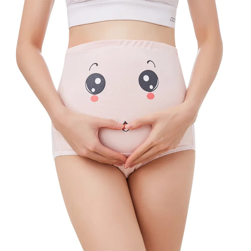 Cotton Panties For Pregnant Maternity Underwear Panty Clothes for Pregnant Women Pregnancy Brief High Waist Maternity Intimates