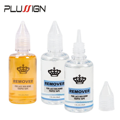 Yellow Remover For Lace Wig Glue,Tape,Adhesive 30Ml Clear Adhesive Remover Solvent For Salon Or Home Remover For Wig Glue System