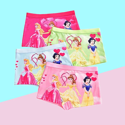 2pcs/Bag New Girl Underwear Anna and Elsa princess Cartoon Children knickers Girl Underpants Kids Panties Panty Briefs 2-7Years