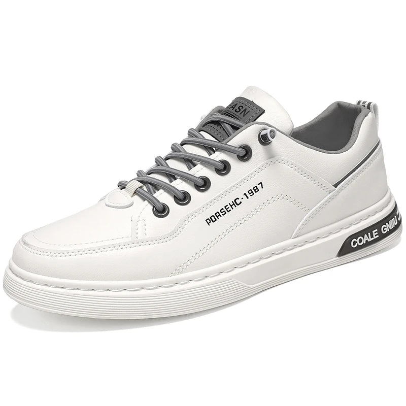 Original Men Casual Shoes Breathable White Sneakers Fashion Driving Walking Tennis Shoes for Male Skate Flats