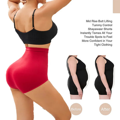 Slimming High Waist Tummy Control Panties Women Briefs Panty Shaper Slimming Underwear Butt Lifter Belly Shaping Body Shapewear