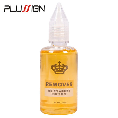 Yellow Remover For Lace Wig Glue,Tape,Adhesive 30Ml Clear Adhesive Remover Solvent For Salon Or Home Remover For Wig Glue System