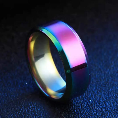 Charm Jewelry Ring for Men  Stainless Steel Black Rings Wedding Engagement Band Quality Matte Male Jewelry