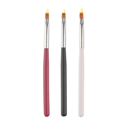 UV Gel Gradient Painting Pen Drawing Brush Plastic Handle Manicure Nail Art Tool Nail Brushes Drawing Pen Manicure Tools