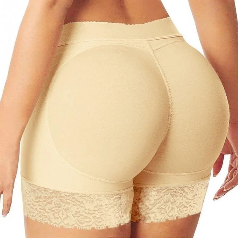 Women's Underwear Fake Buttock Body Shaper Padded Seamless Panties Panty Sexys Hip Enhancer High Waist Tummy Control Short