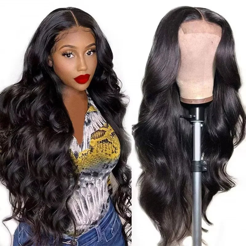 427 Color Body Wave Highlight Ombre 13X4 Lace Front Human Hair 40 Inch Transparent 13X6 HD Lace Frontal Wig Brazilian For Women