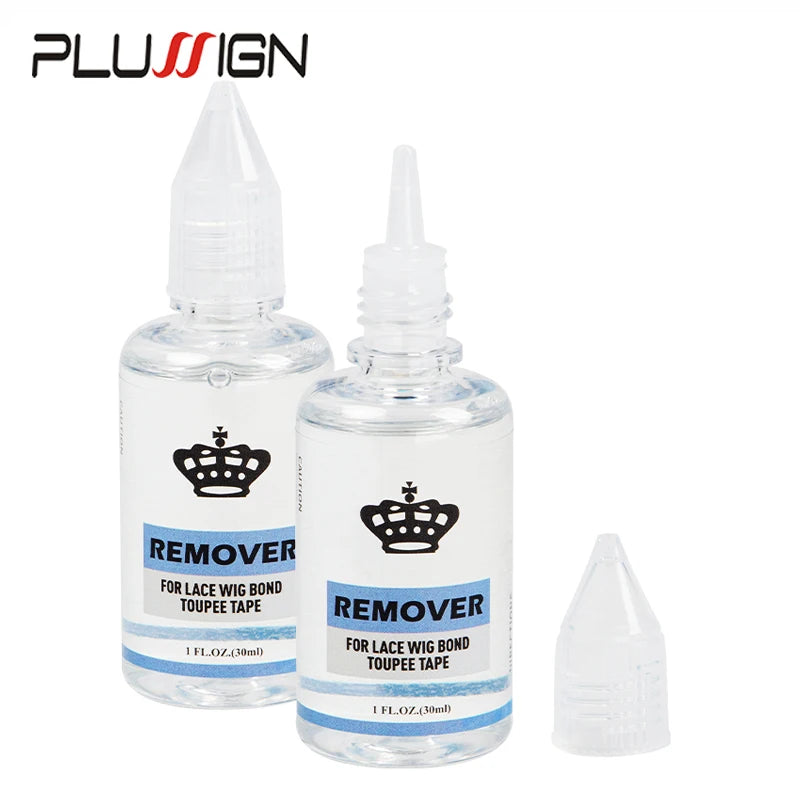 Yellow Remover For Lace Wig Glue,Tape,Adhesive 30Ml Clear Adhesive Remover Solvent For Salon Or Home Remover For Wig Glue System