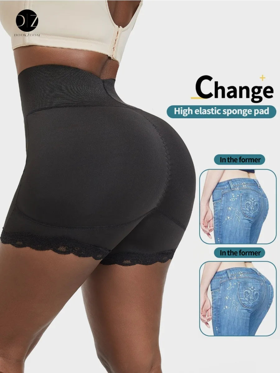 Hip Butt Pad Control Panties Hourglass Shapewear Women Seamless Fake Butt Lifter Padded Booty Enhancer Brief Lingerie Shaper