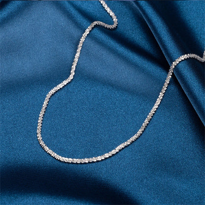 2PCS Simple and Elegant Silver Color Women Anklet for Beach.