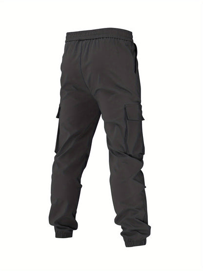 1-counts urban-style simple Men's trendy brand comfortable outdoor commuting cuffed pants, with a European trendy sense, stylish and cool, and multi-functional work pants.